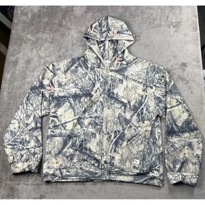 Akimbo Club Real Tree Camo‎ Hoodie Adult Size Large Full Zip